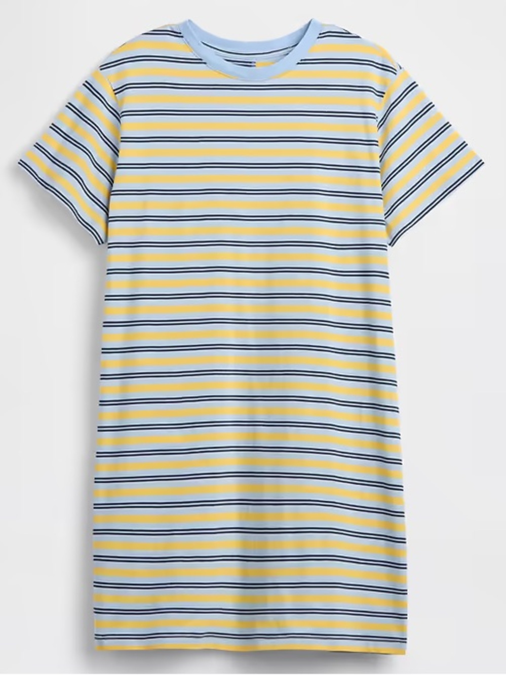 Gap tee t-shirt mini dress polo stripe XXL NWT